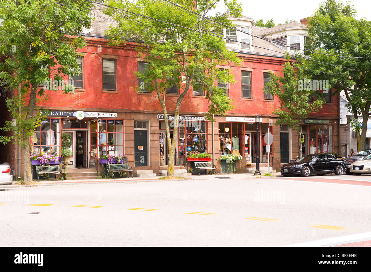 Downtown wickford rhode island hi-res stock photography and images - Alamy