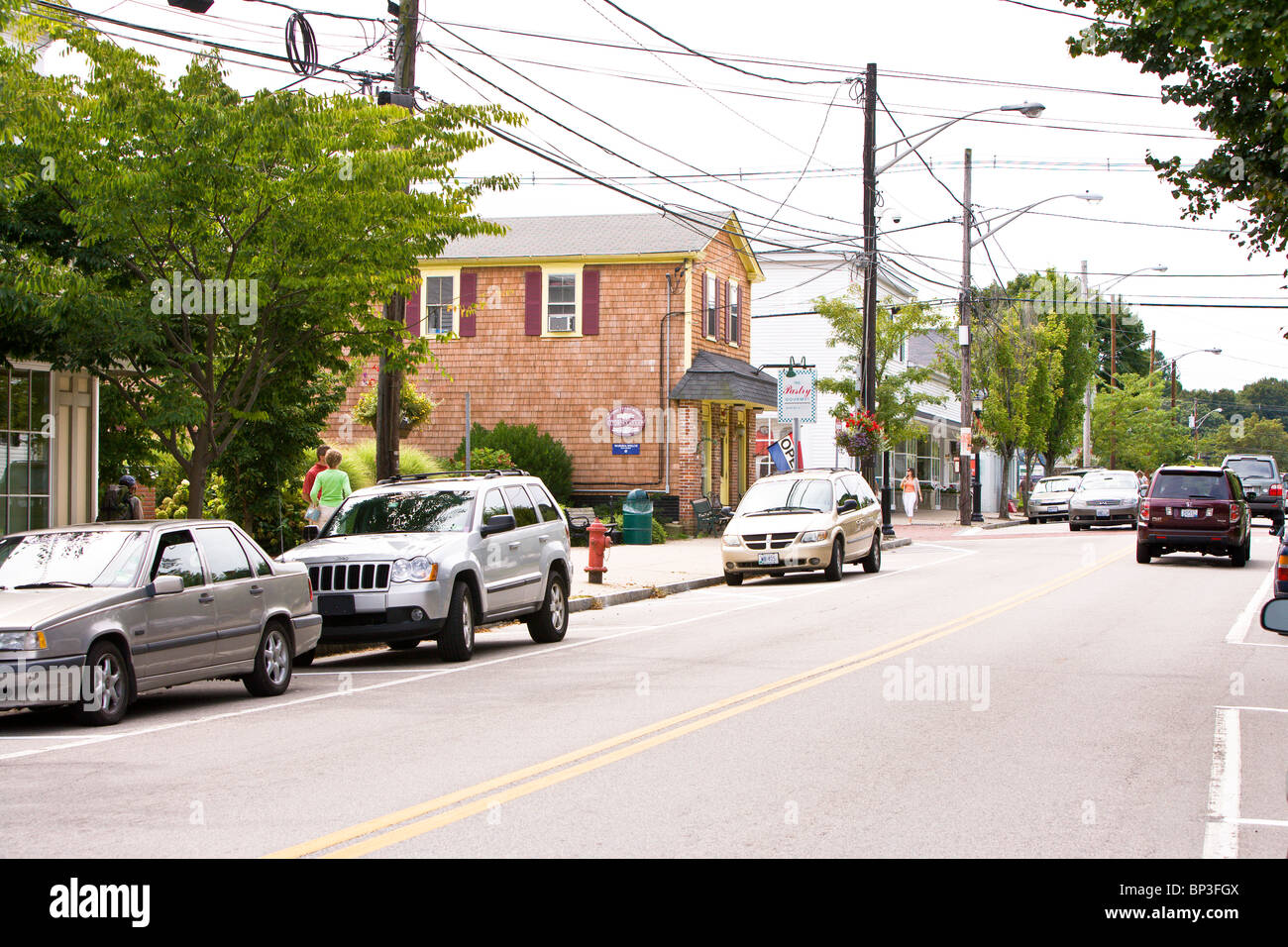 Downtown wickford rhode island hi-res stock photography and images - Alamy