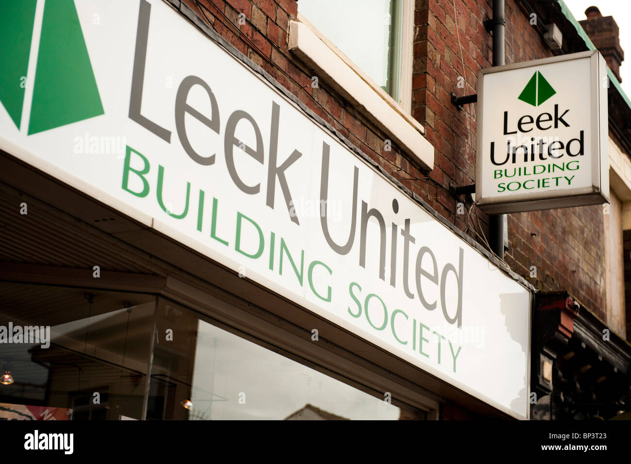 Leek United Building Society, Oakengates, Telford, West Midlands, England UK Stock Photo