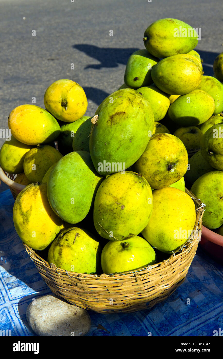 Haiti, Jacmel, fresh mangoes Stock Photo Alamy