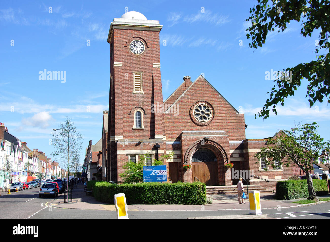 The Free Church, Harold Road. Frinton-on-Sea, Essex, England, United Kingdom Stock Photo