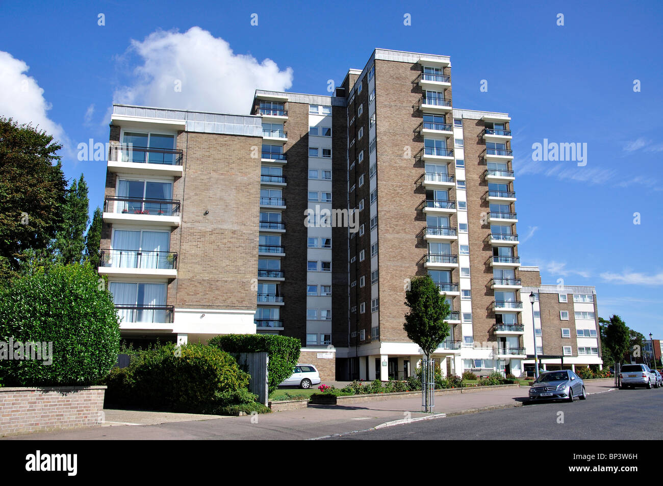 Frinton Court apartment buildings, The Esplanade, FrintononSea, Essex