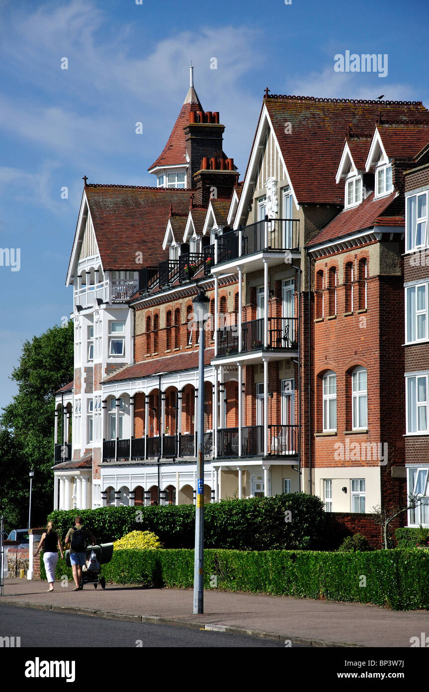 Period buildings on The Esplanade, FrintononSea, Essex, England