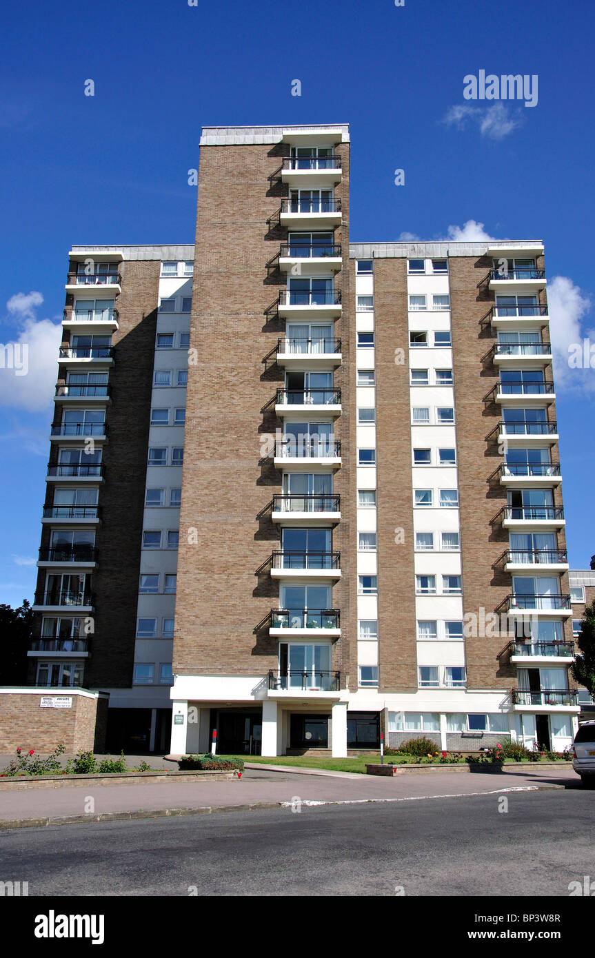 Frinton Court apartment buildings, The Esplanade, FrintononSea, Essex