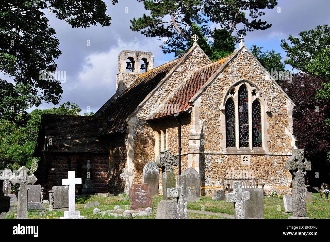 The Old Parish Church of St.Mary, Connaught Avenue, Frinton-on-Sea, Essex, England, United Kingdom Stock Photo