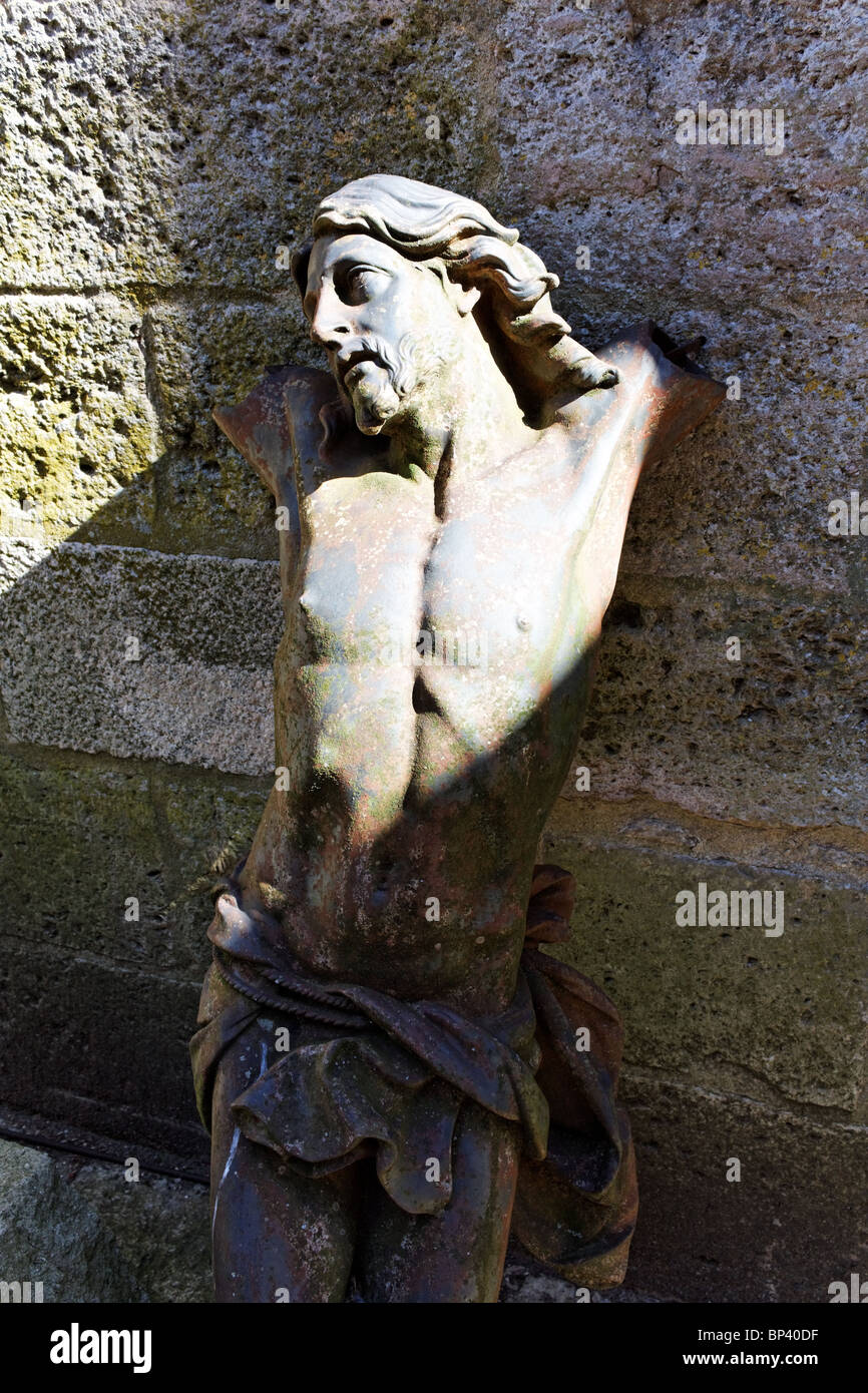 Statue of christ the good shepherd hires stock photography and images
