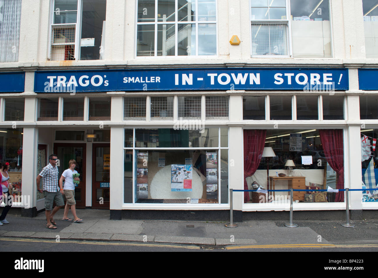 Falmouth during Regatta Week, August 2010 Stock Photo