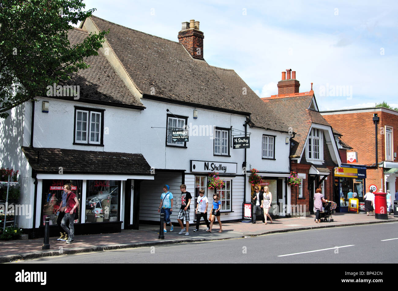 Period buildings, High Street, Billericay, Essex, England, United