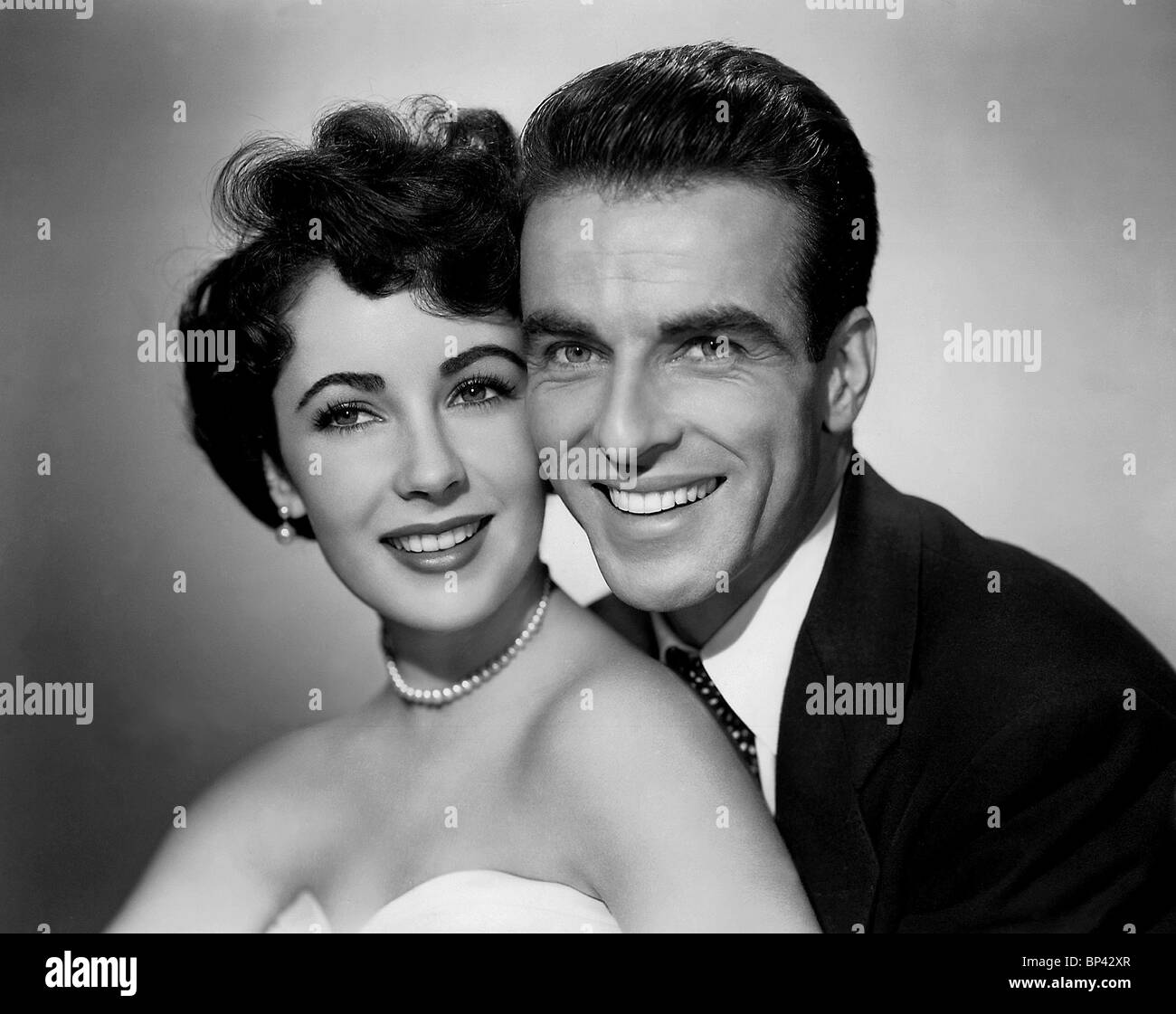 ELIZABETH TAYLOR, MONTGOMERY CLIFT, A PLACE IN THE SUN, 1951 Stock Photo