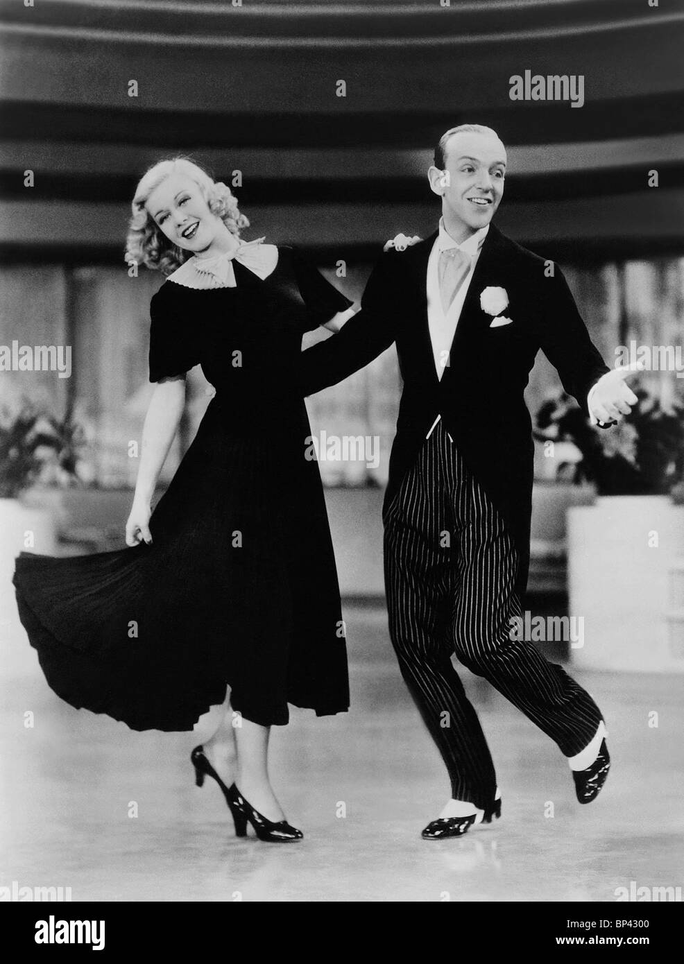 GINGER ROGERS, FRED ASTAIRE, SWING TIME, 1936 Stock Photo - Alamy