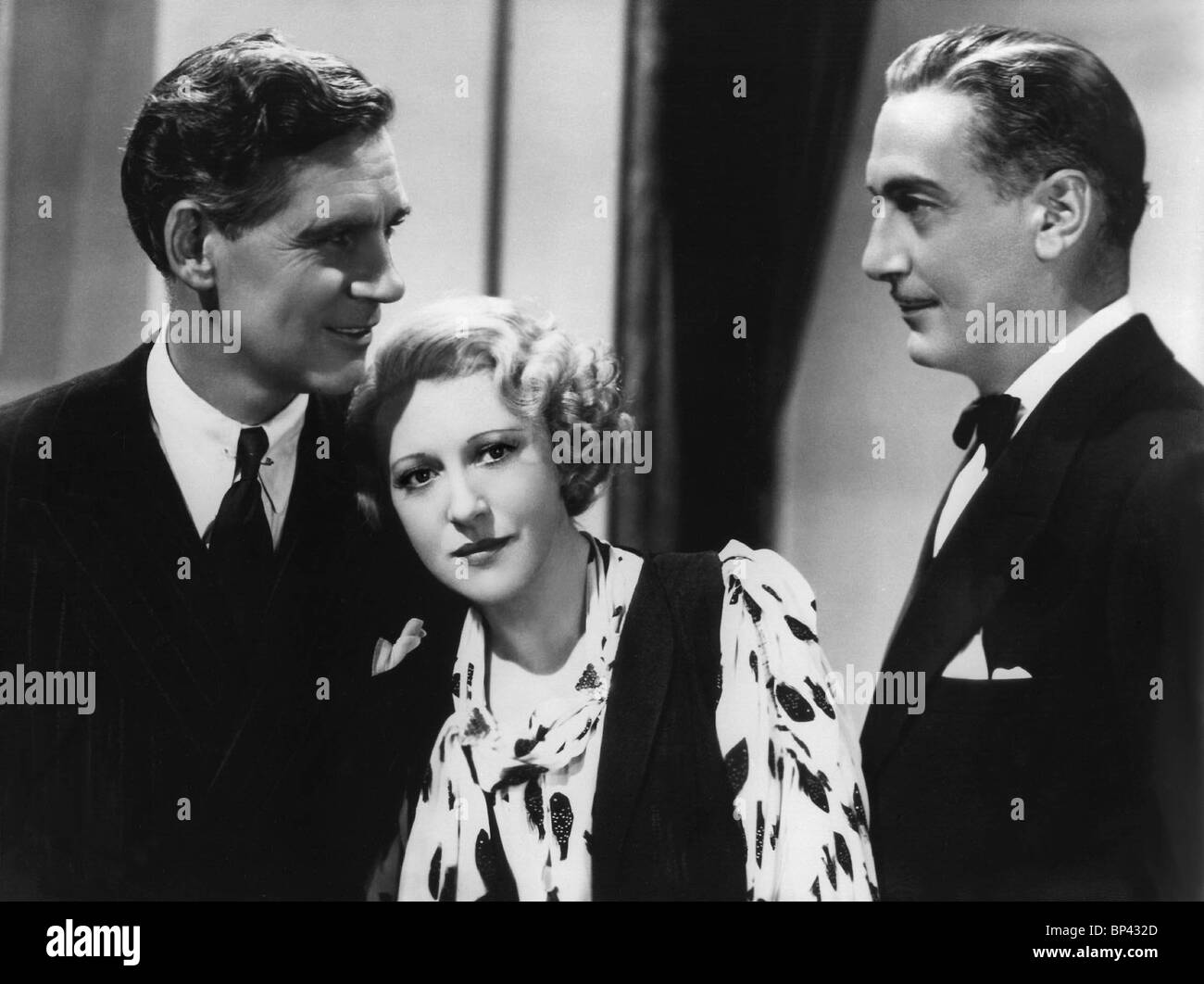 WALTER HUSTON RUTH CHATTERTON PAUL LUKAS DODSWORTH (1936 Stock Photo ...