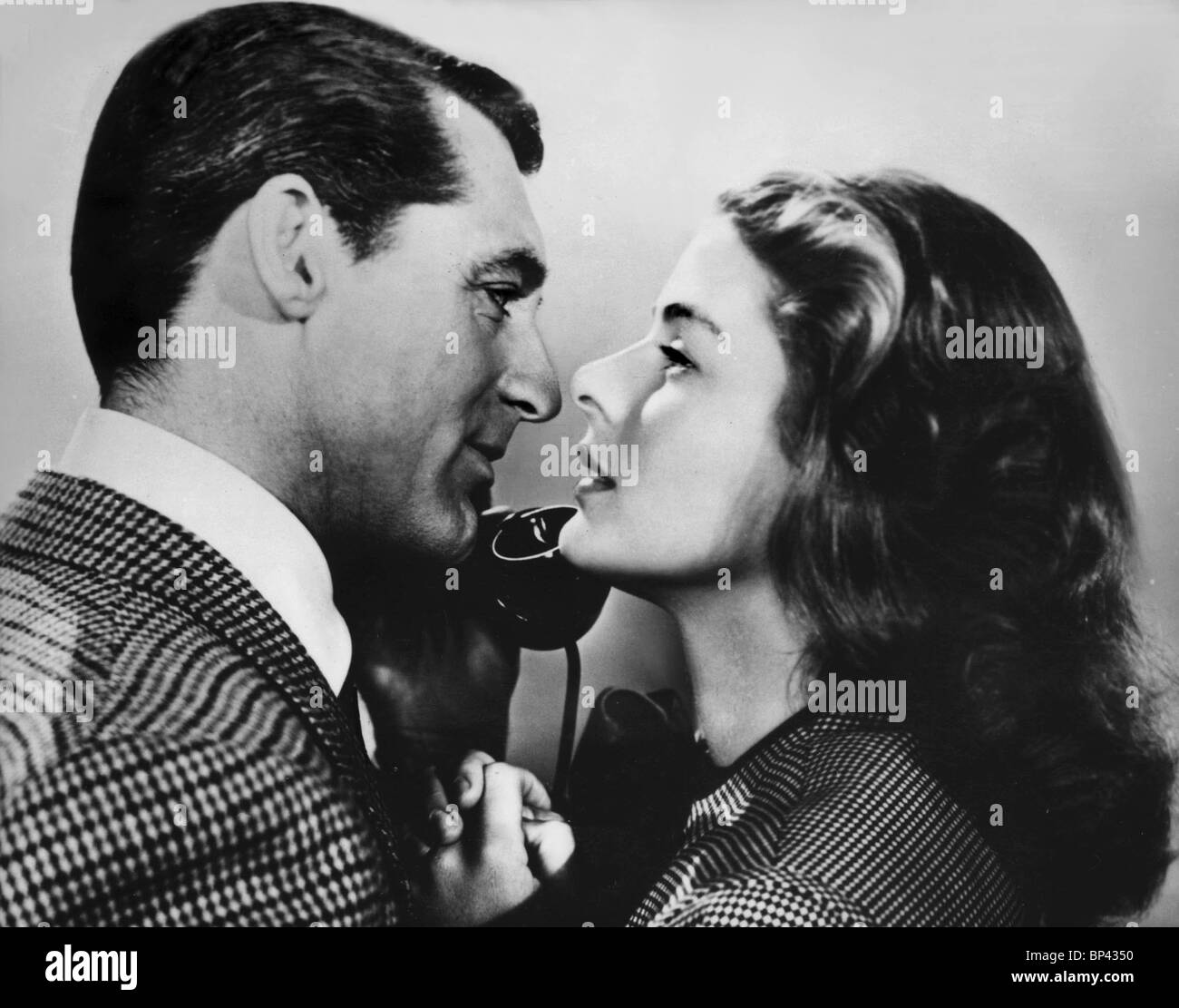 CARY GRANT, INGRID BERGMAN, NOTORIOUS, 1946 Stock Photo