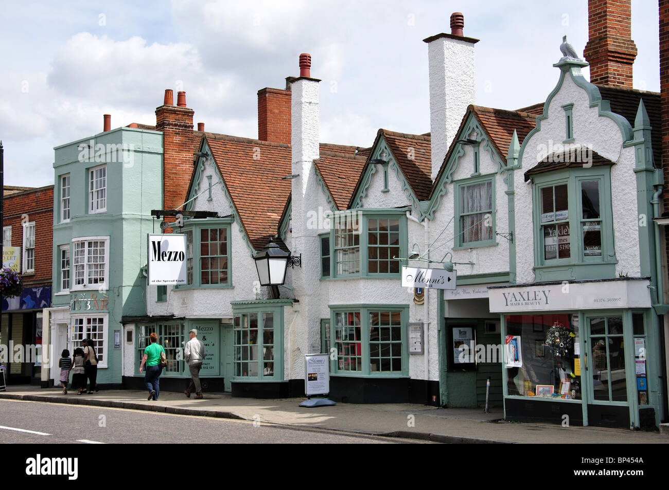 Period buildings, Newland Street, Witham, Essex, England, United
