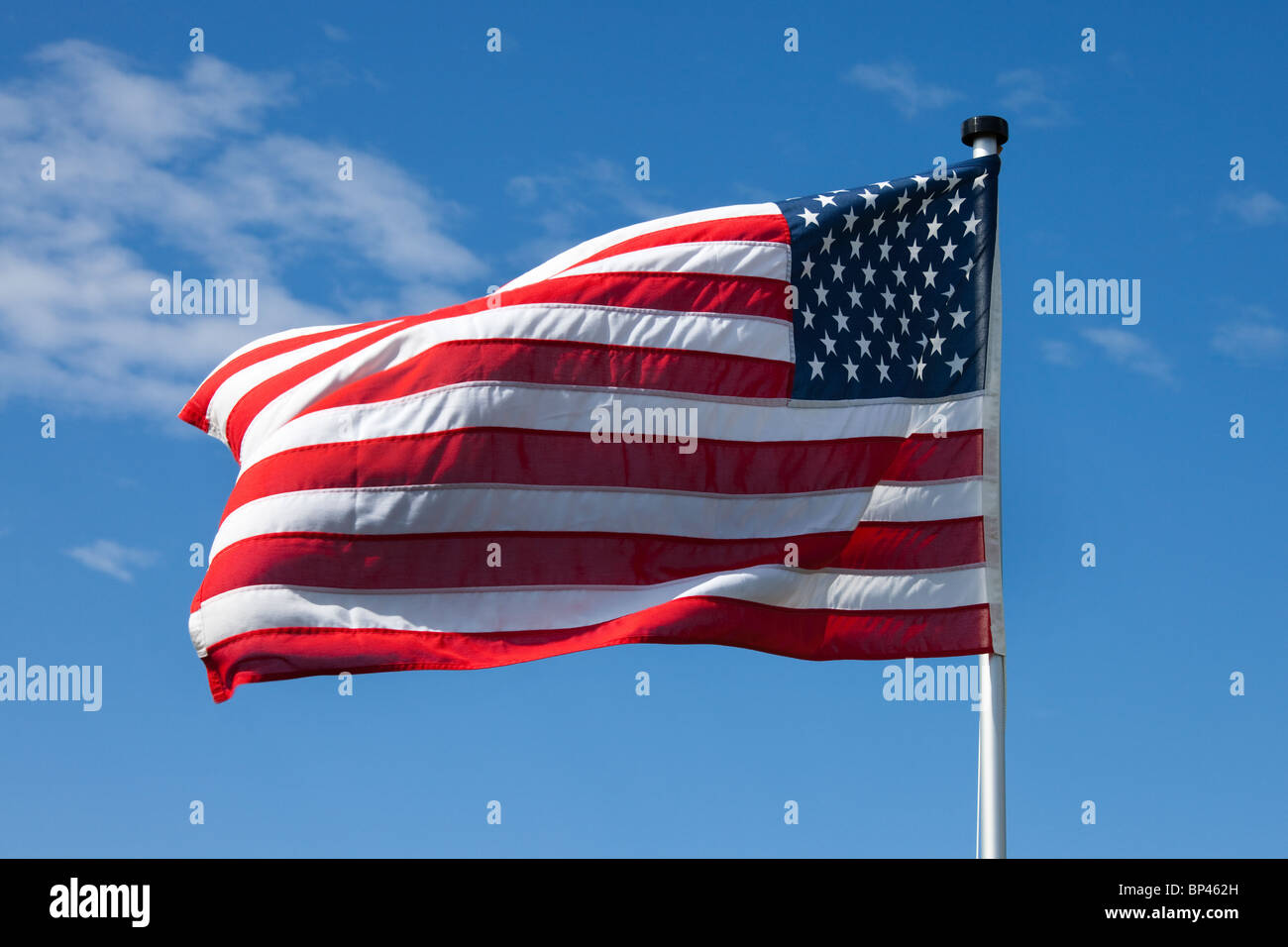 Stars and Stripes Flag of the United States of America Stock Photo - Alamy