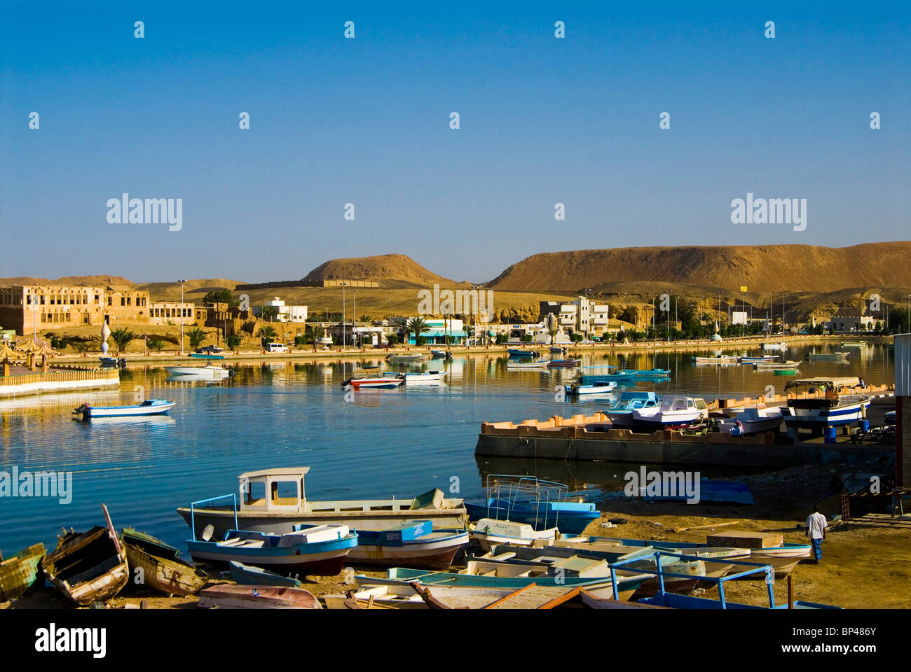 Saudi Arabia, Duba, port of the town on the Red Sea shore Stock Photo -  Alamy