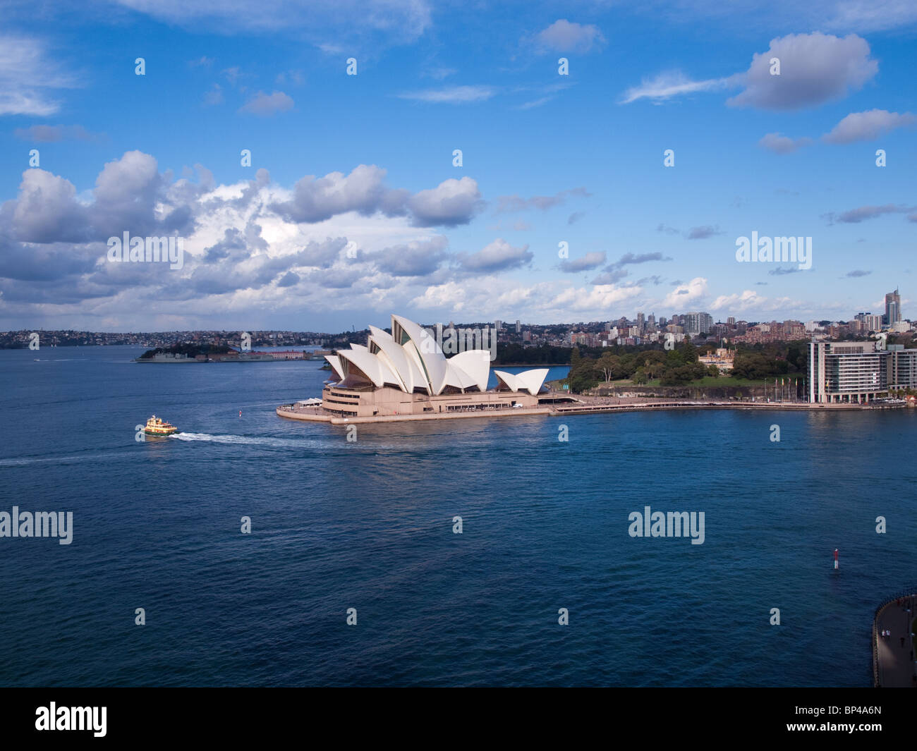 The iconic Sydney Opera House. Stock Photo