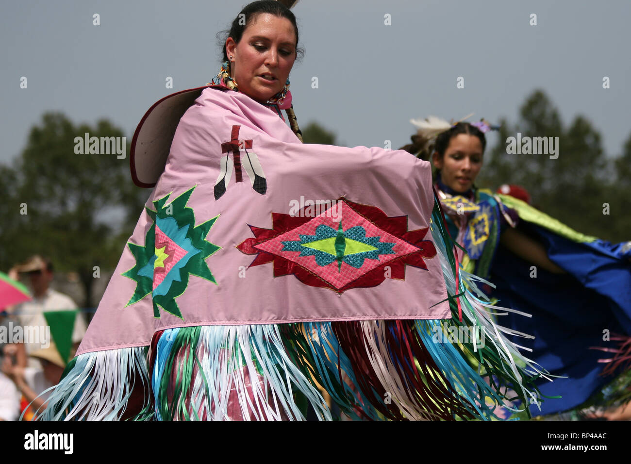 'Fancy Dancer' at the 8th Annual Red Wing Native American PowWow Stock Photo