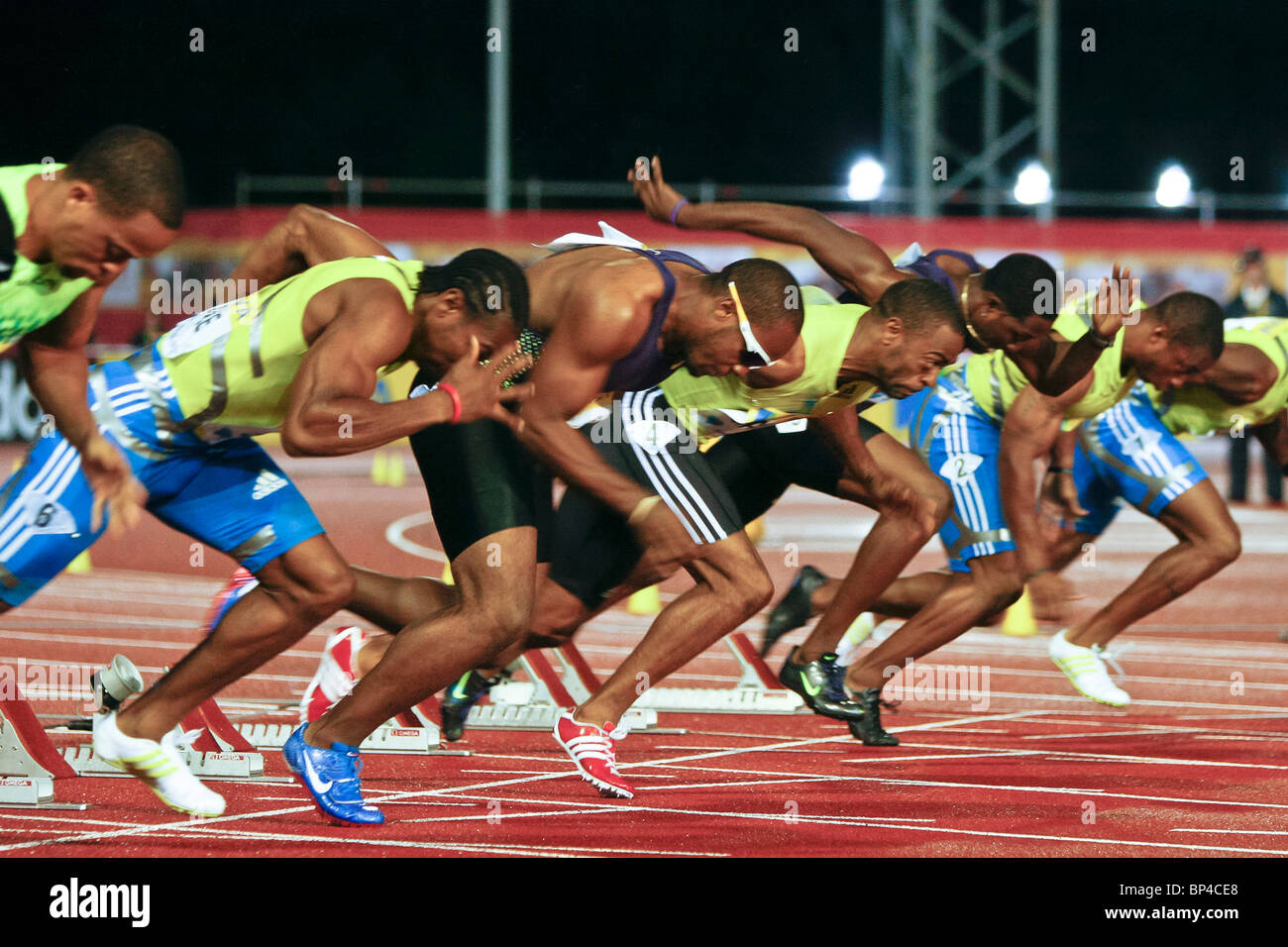 100m sprint hires stock photography and images Alamy