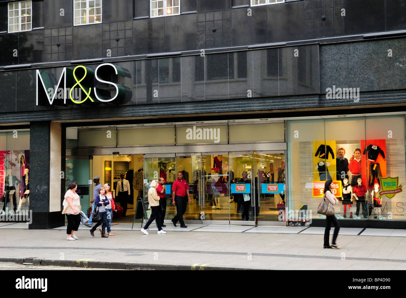 Marks and Spencer M&S store, Oxford Street, London, England, UK Stock Photo