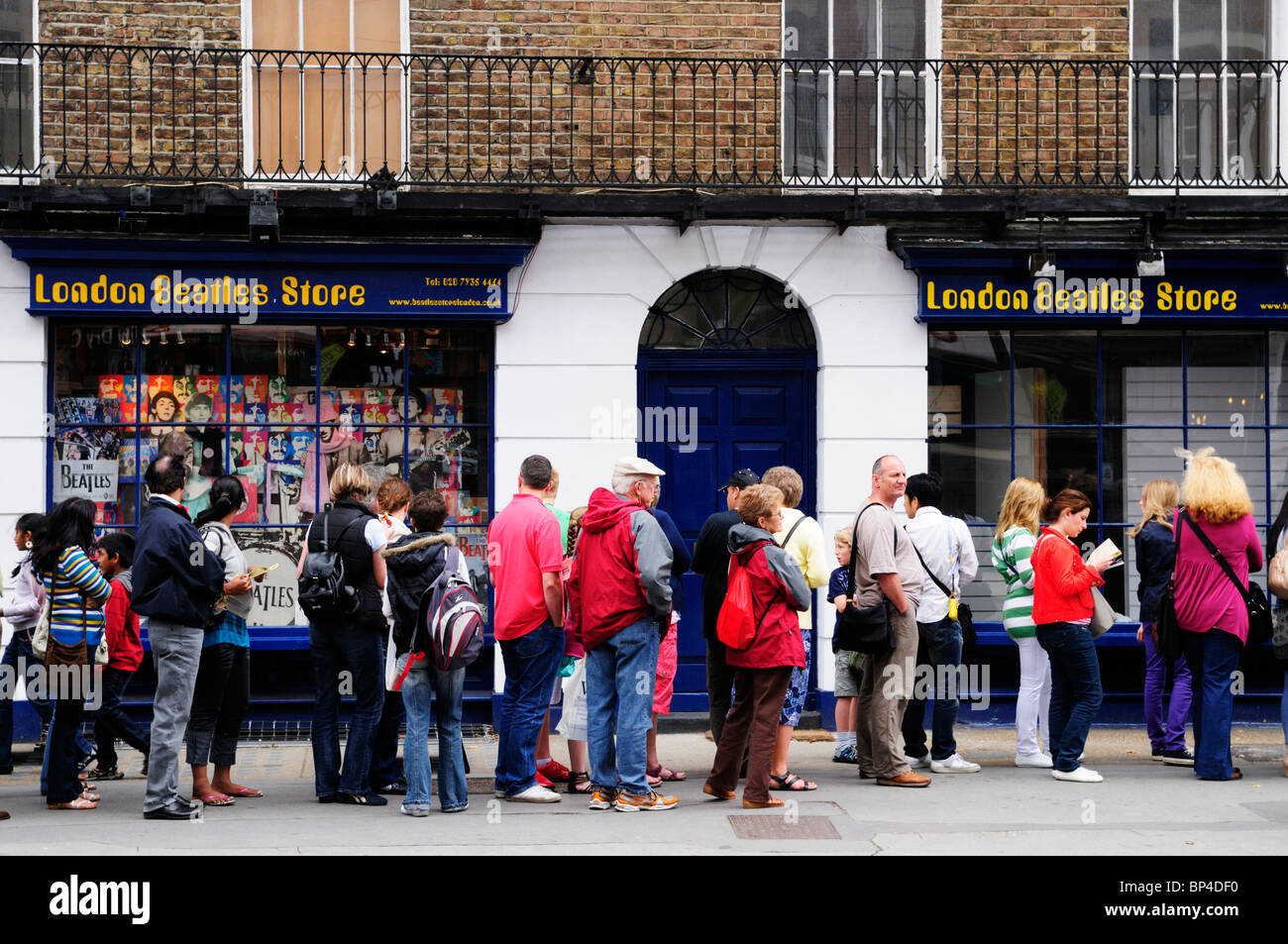 The London Beatles Store, Baker Street, London, England, UK Stock Photo