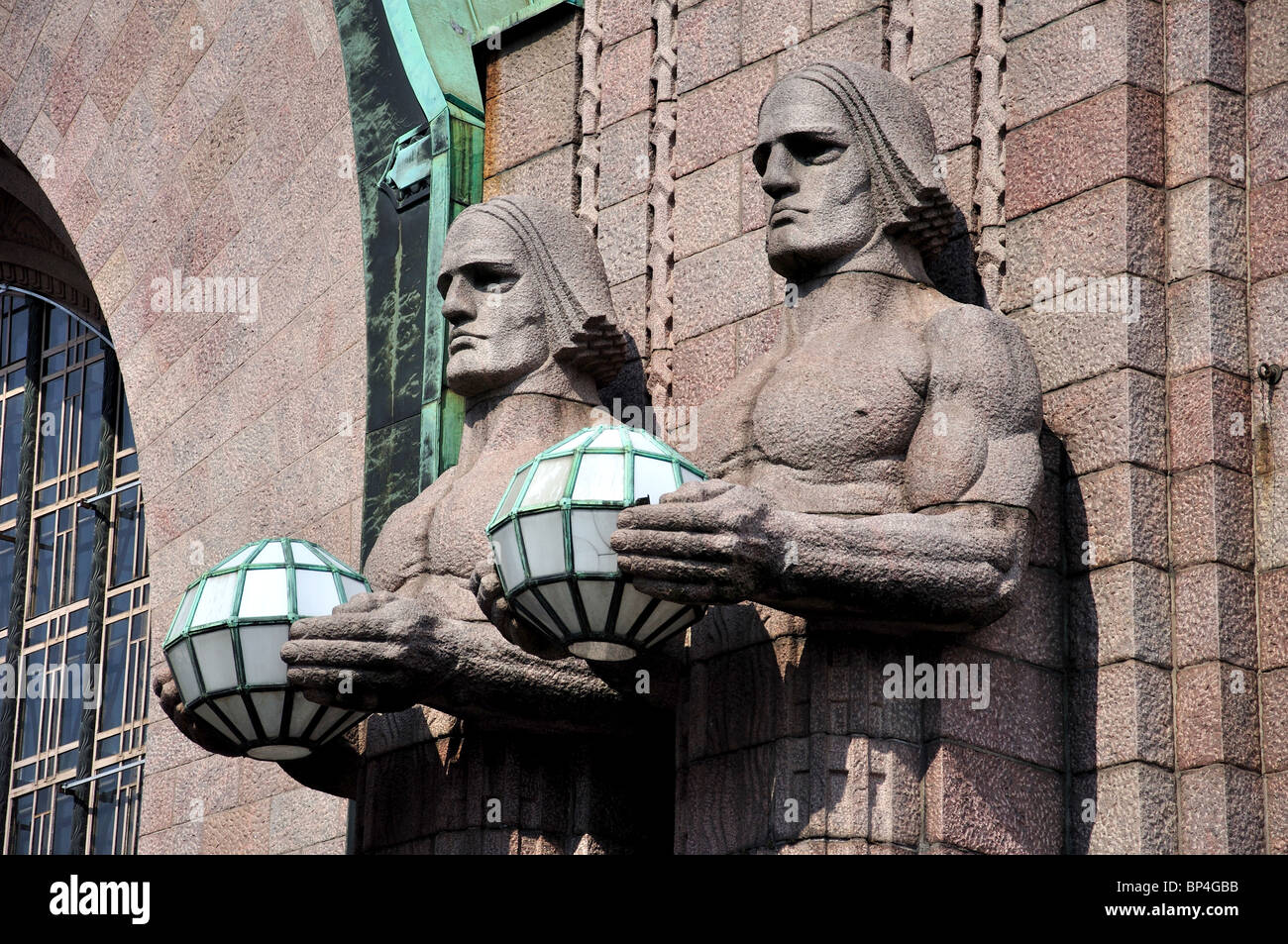 Trains railways emil wikstrom figures hi-res stock photography and ...
