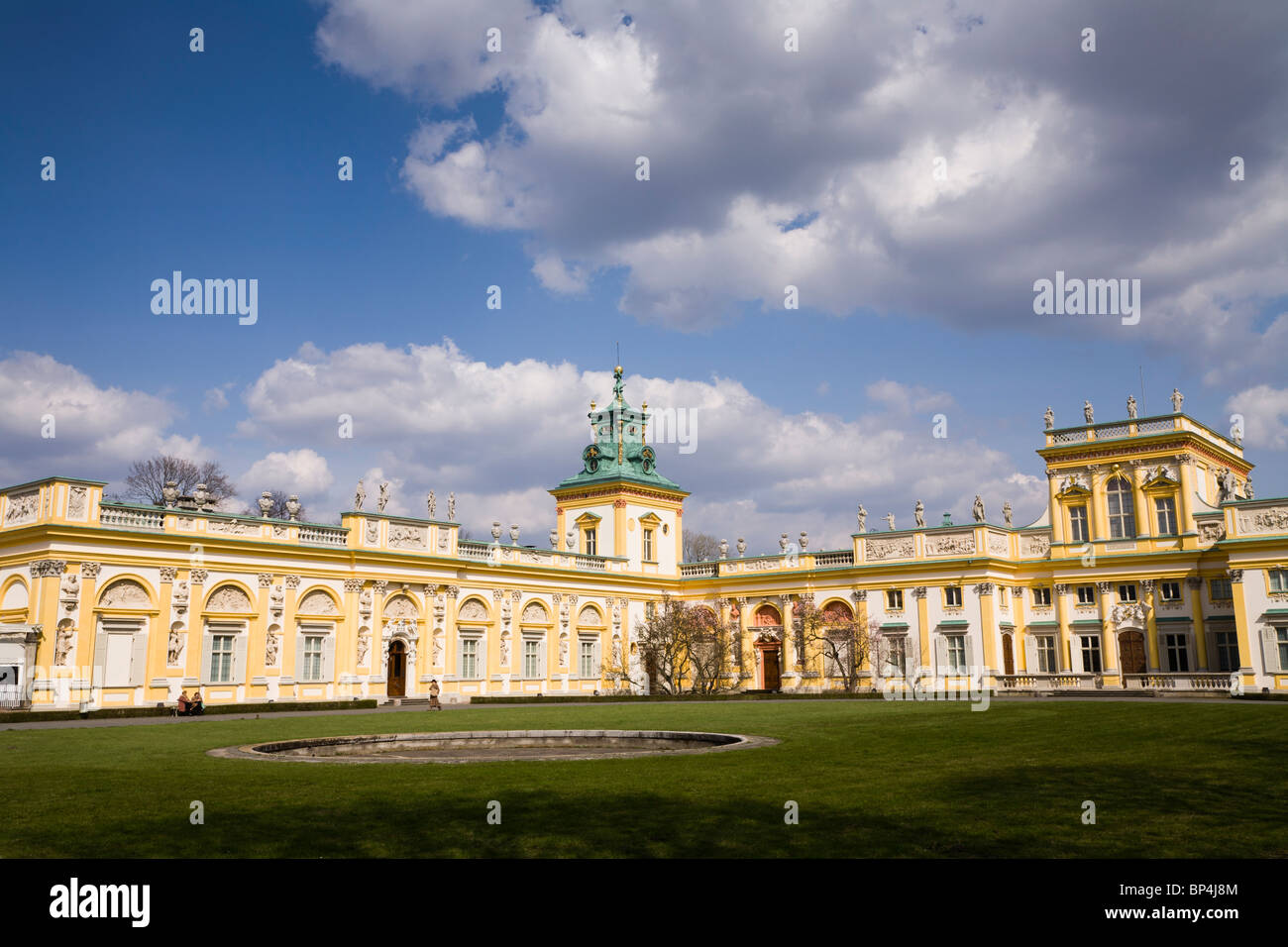 Wilanow Palace, Warsaw Poland. Stock Photo
