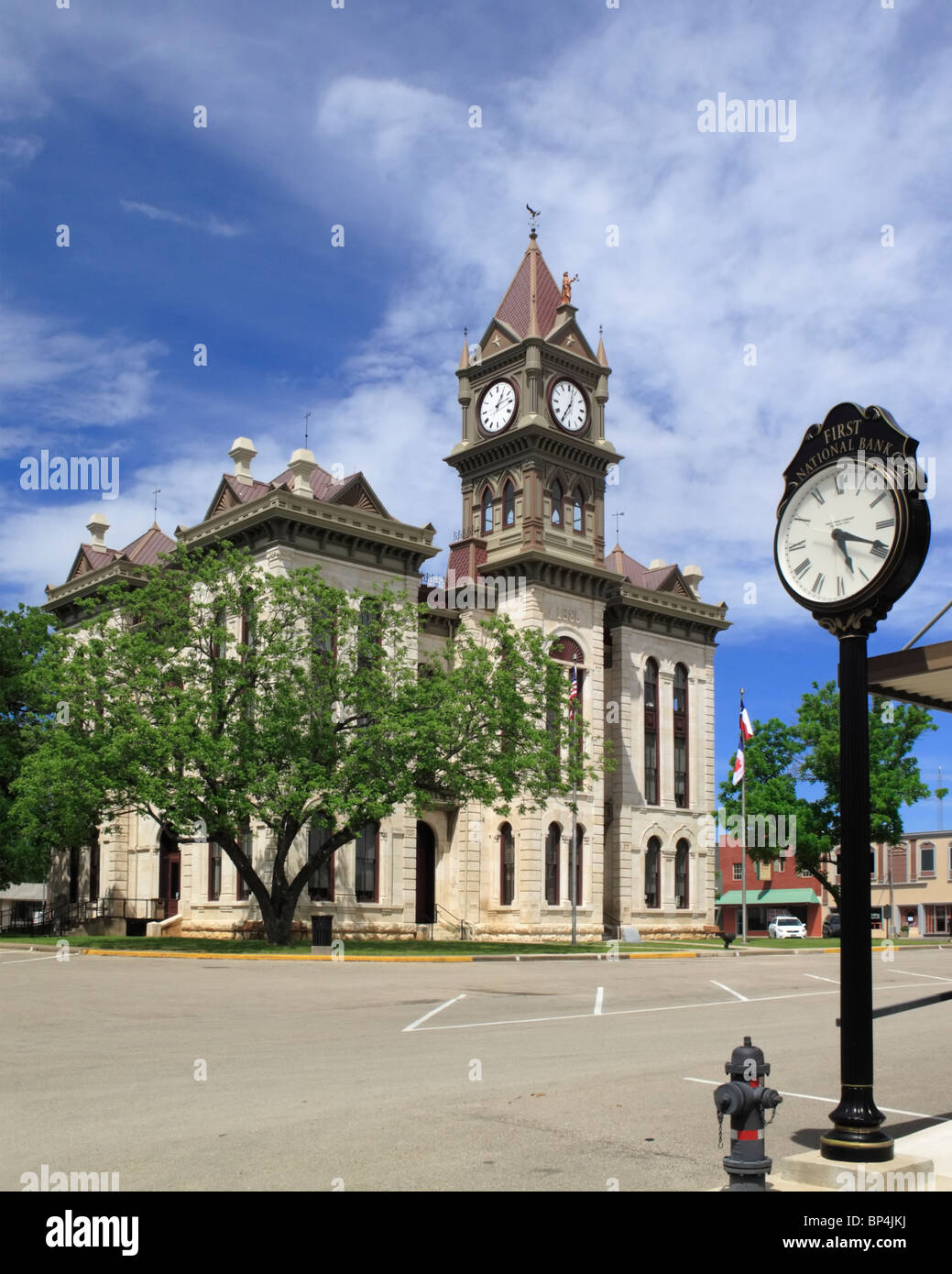 Courthouse Meridian TX Stock Photo Alamy