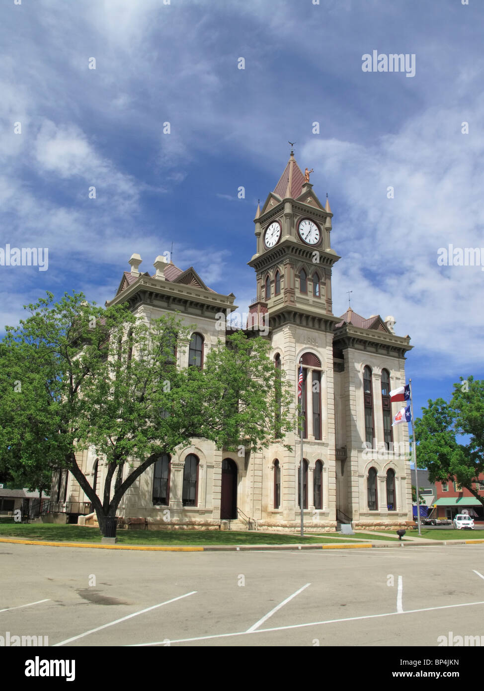 courthouse Meridian TX Stock Photo Alamy