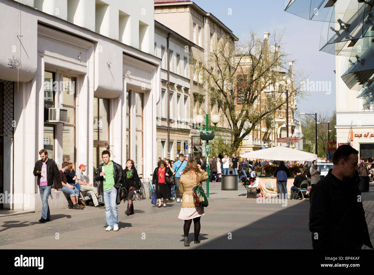Chmielna street, Warsaw Poland Stock Photo - Alamy