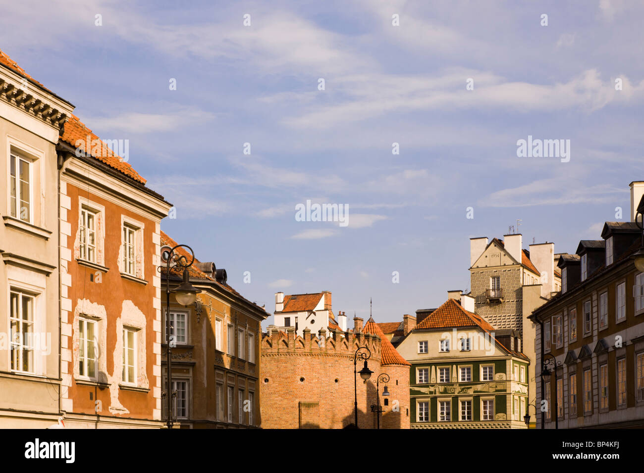 New Town, Warsaw Poland Stock Photo