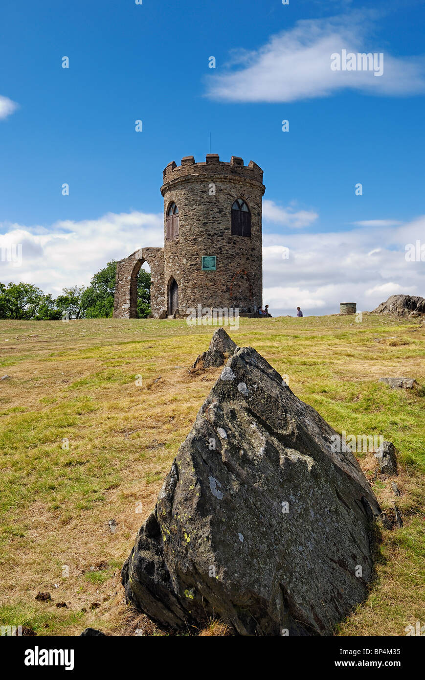 Old John Tower Bradgate park Leicester england UK Stock Photo Alamy