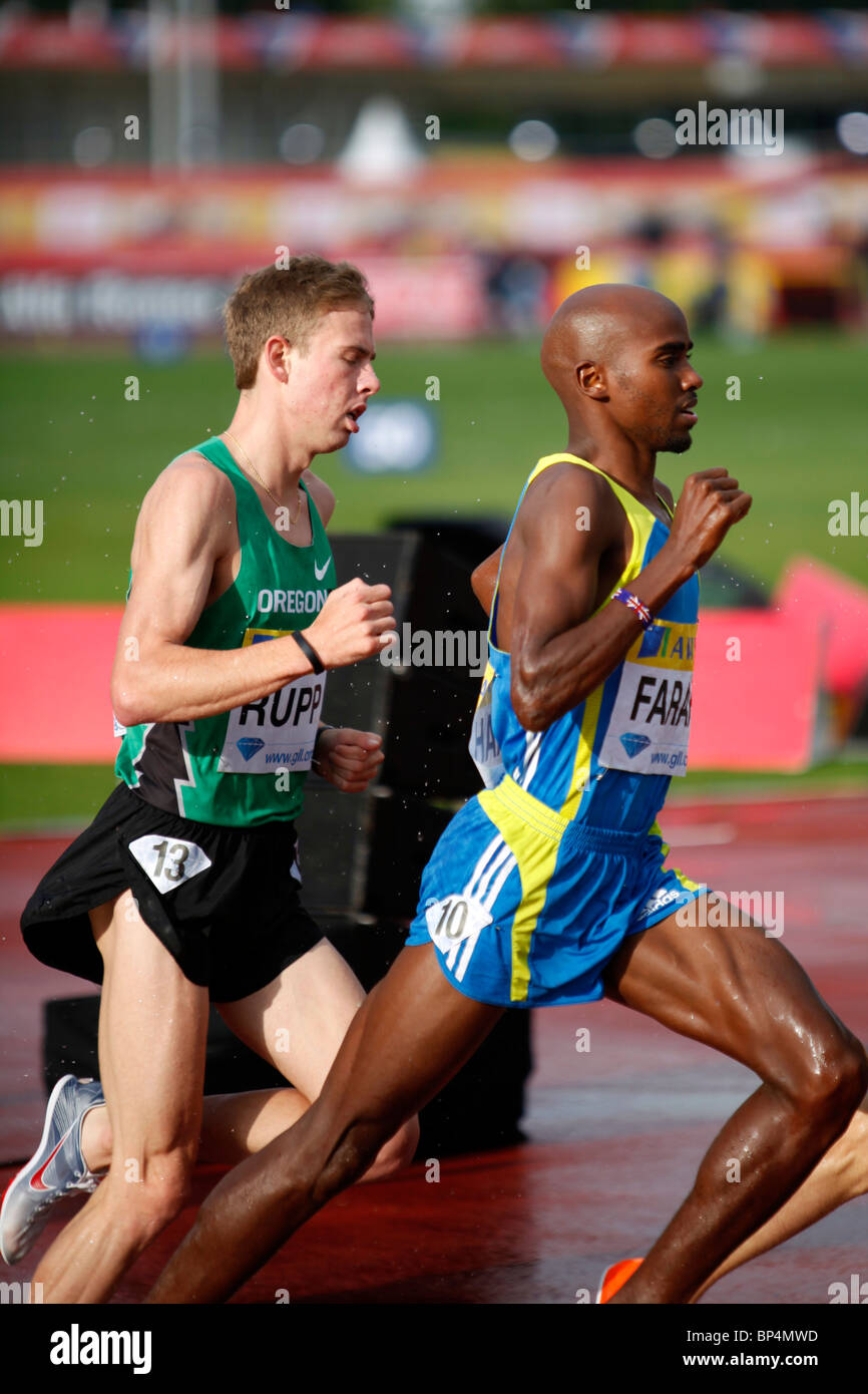 3000m men's race at Aviva London Grand Prix, Crystal Palace, London