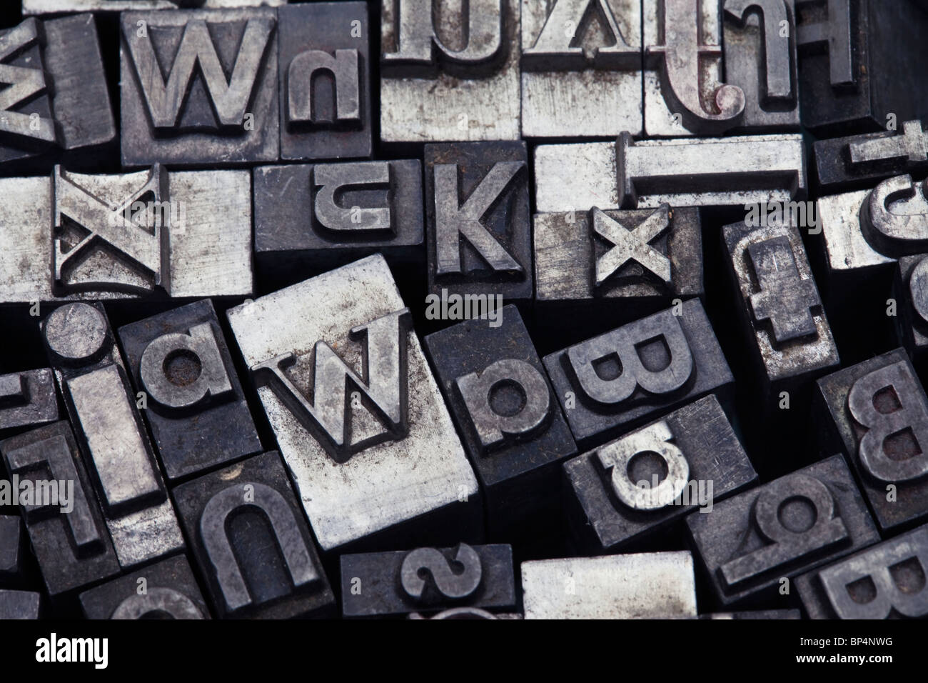 random printers letters Stock Photo Alamy