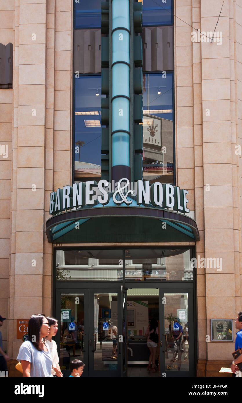 Barnes and Noble book store in Los Angeles, California, USA. Stock Photo