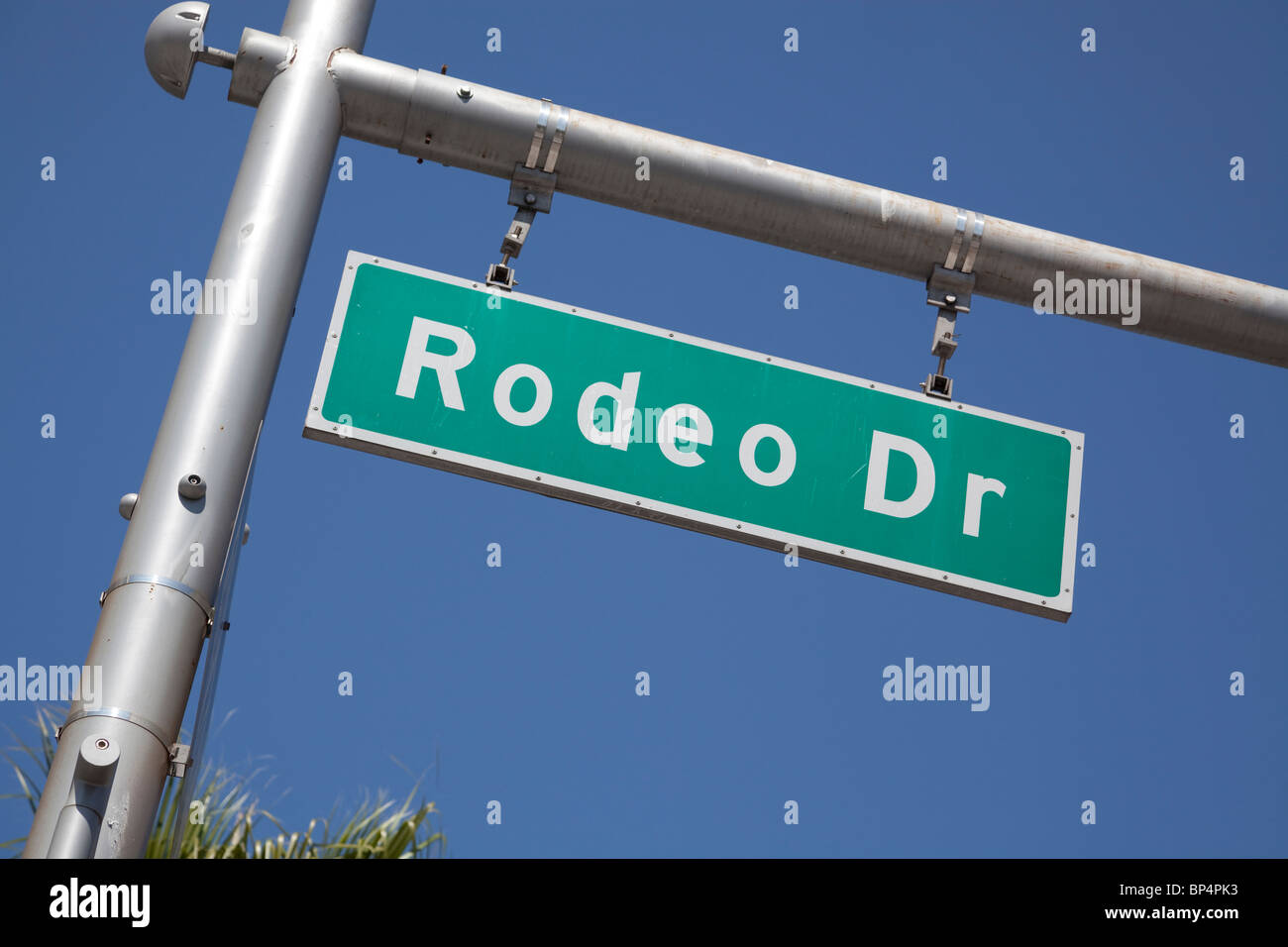 Rodeo Drive Street Sign, Beverly Hills by Wernher Krutein