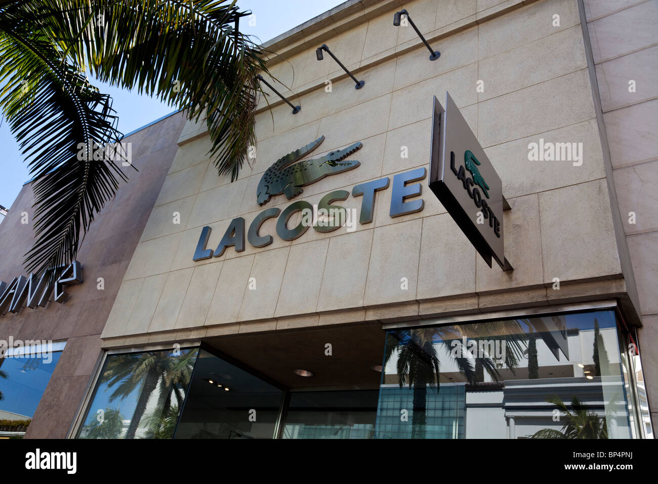 Lacoste store on Rodeo Drive, Los Angeles, California, USA Stock Photo -  Alamy