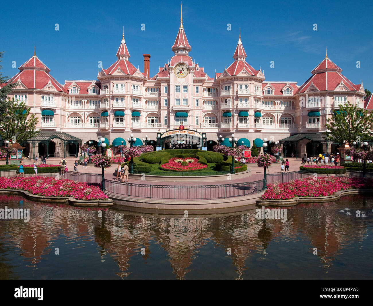 Disneyland Hotel, Paris, France Stock Photo