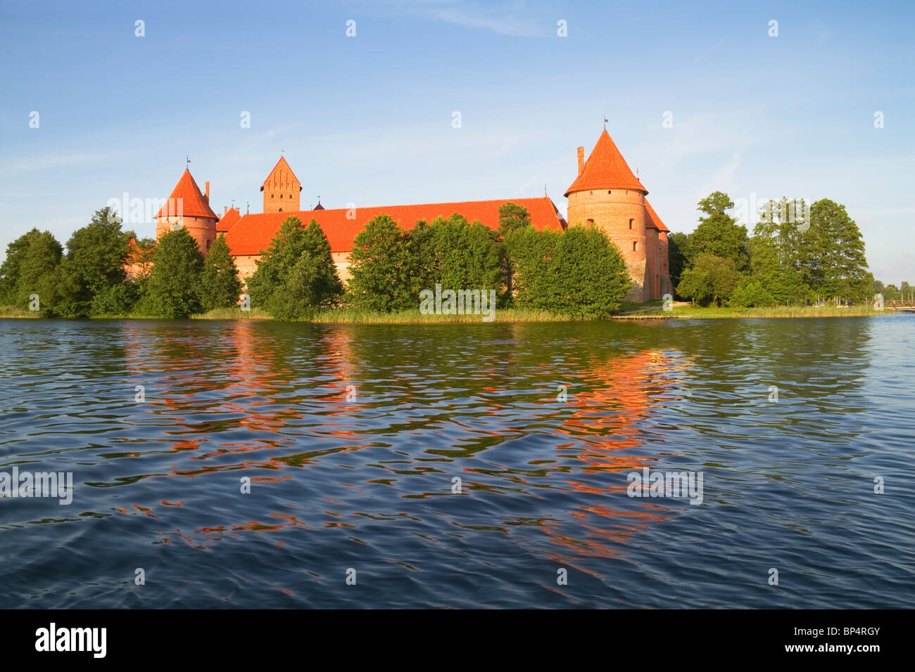 Castle of Trakai, Lithuania Stock Photo