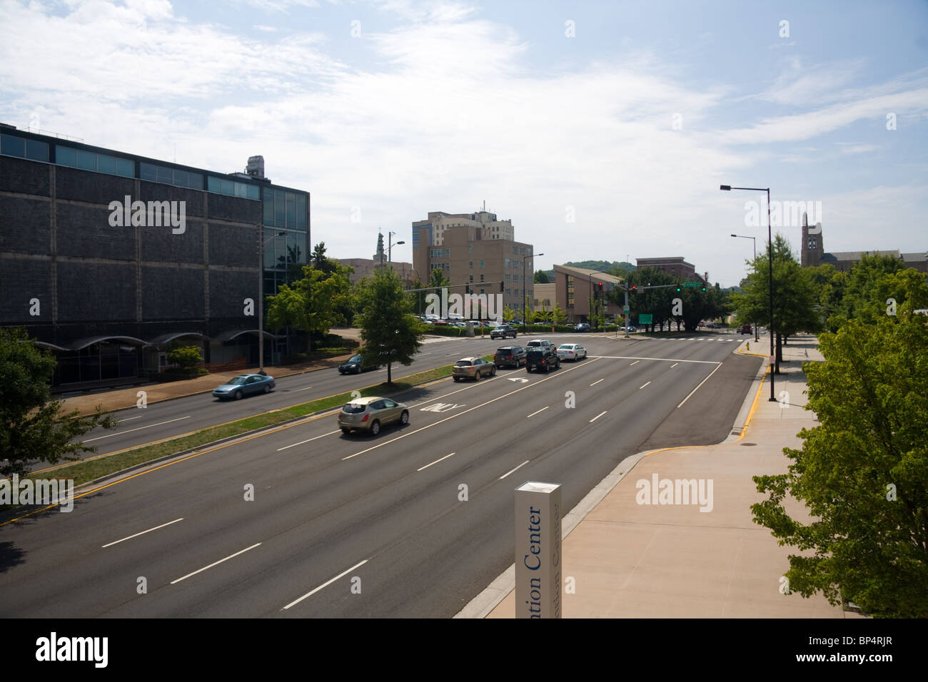 Henley Street in downtown Knoxville, Tennessee Stock Photo Alamy