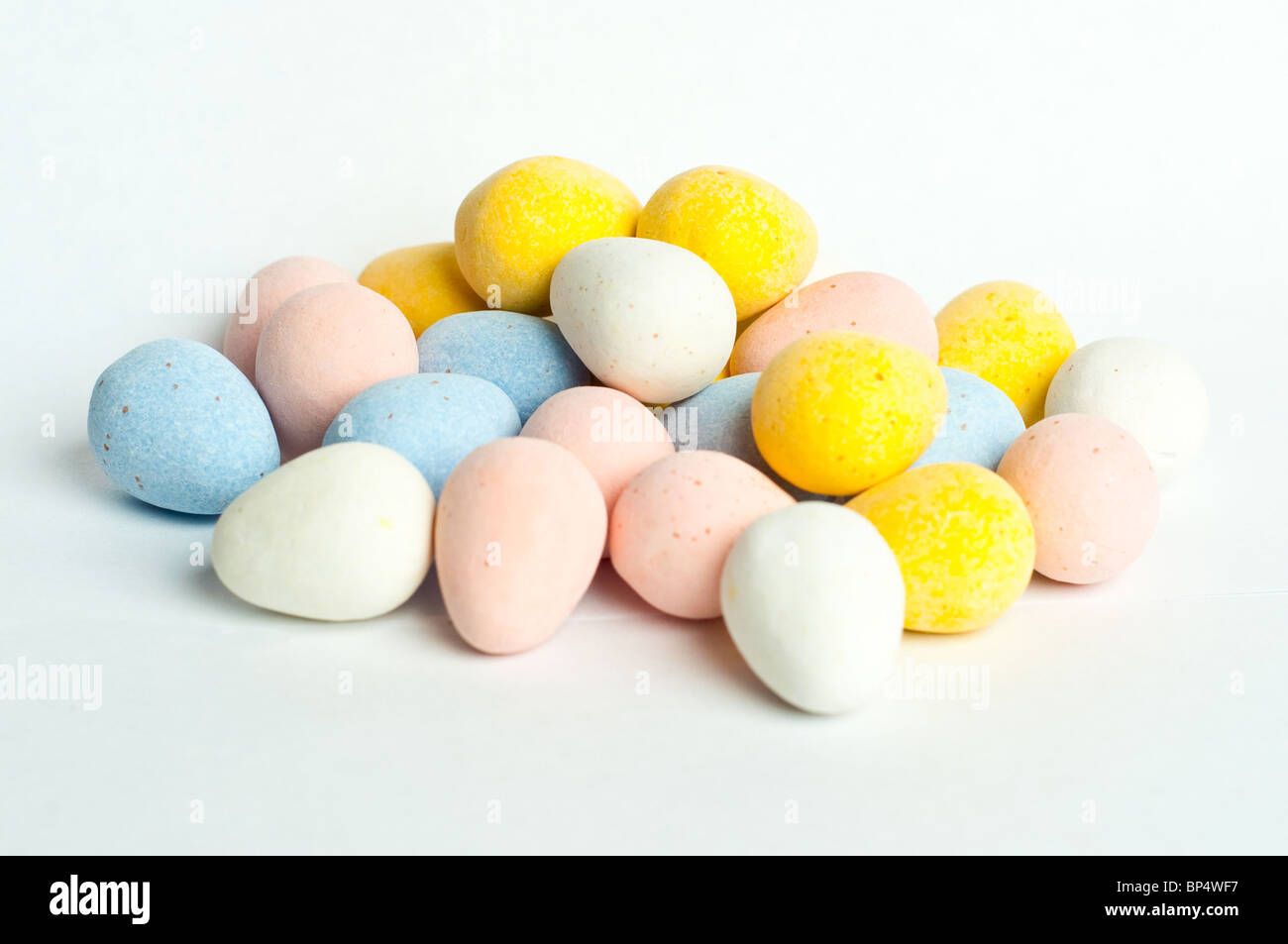 Collection of chocolate mini eggs Stock Photo Alamy