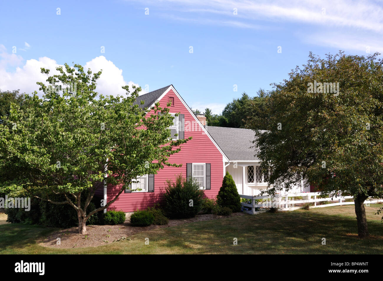 House, New England, Connecticut, USA Stock Photo Alamy