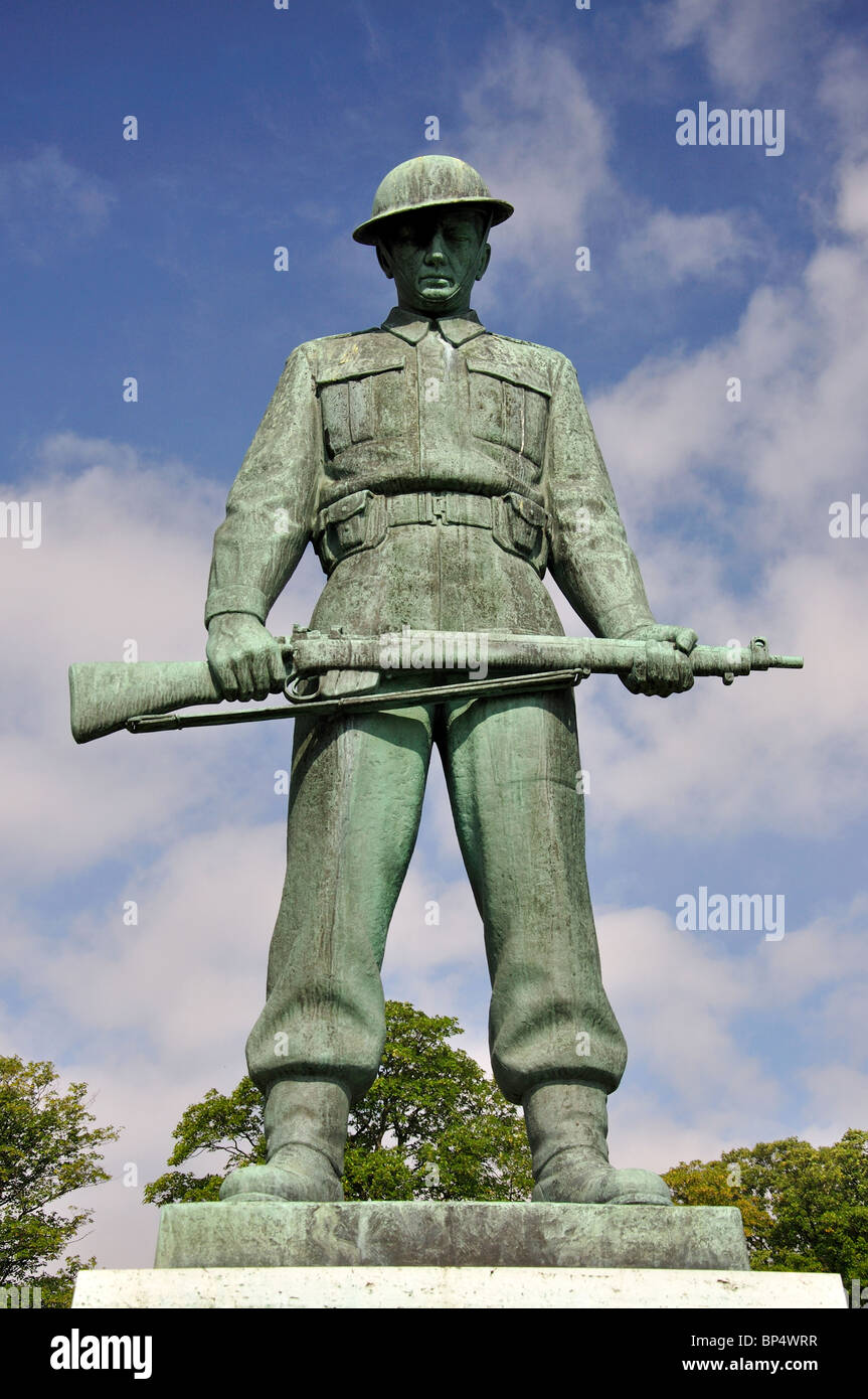 The Great War soldier statue by entrance to Kastellet, Copenhagen ...