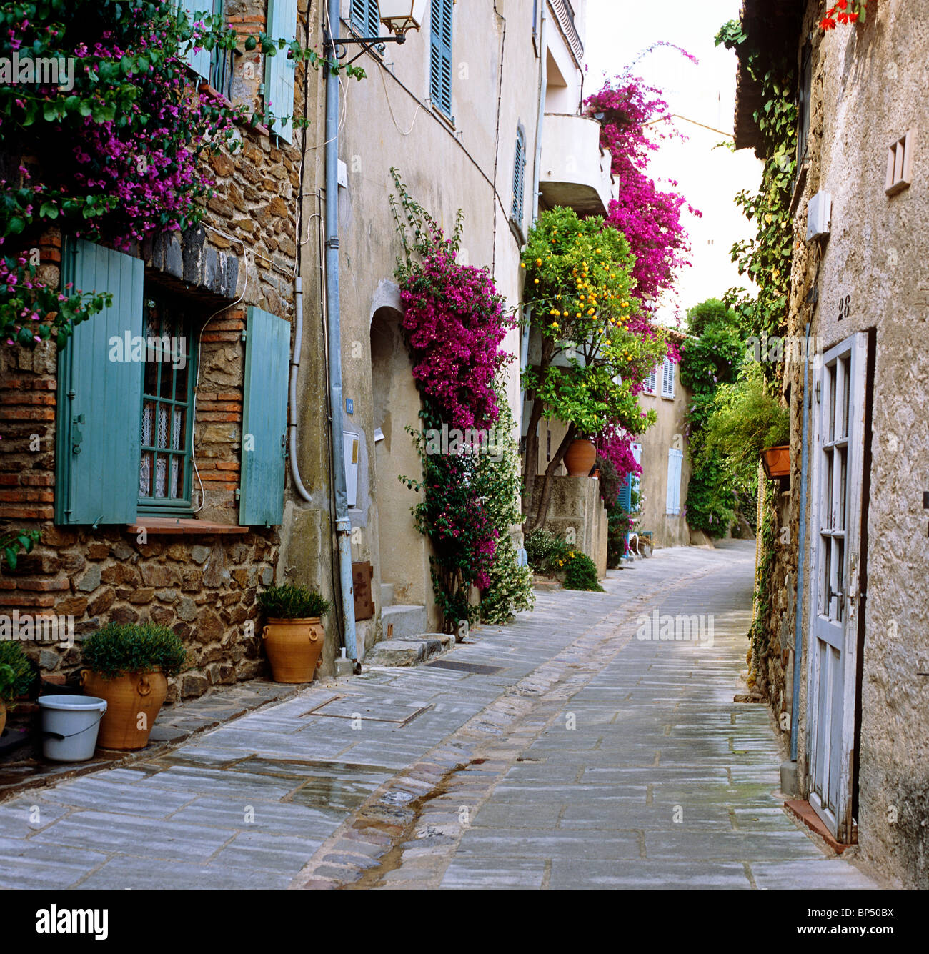Grimaud Village Var Cote D'Azur Provence France Europe ...