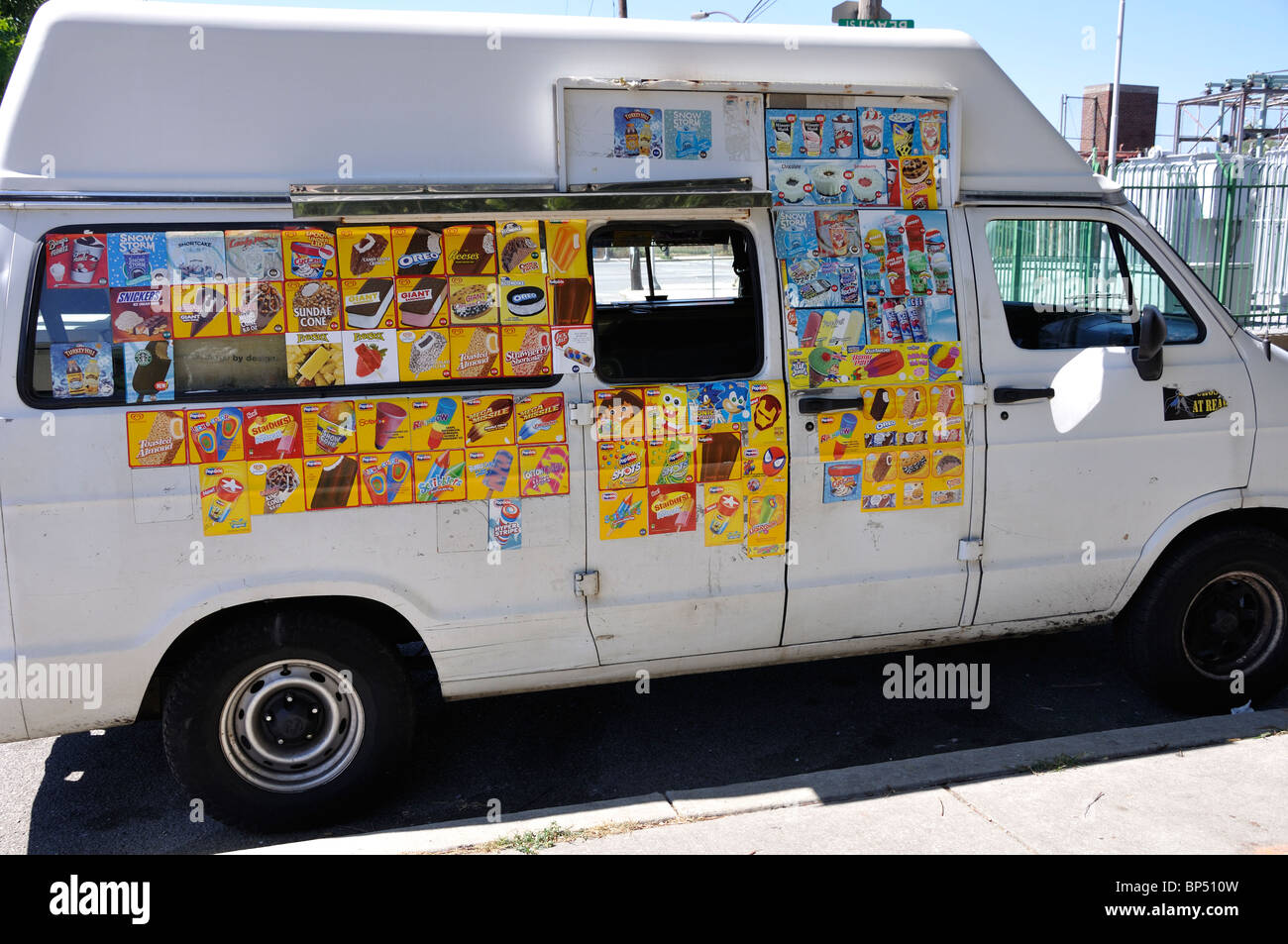 Ice cream truck, Philadelphia, Pennsylvania, USA Stock Photo Alamy