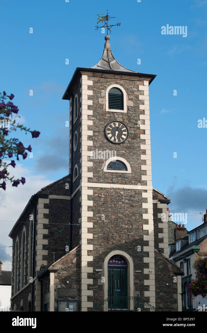 Keswick Town Hall Stock Photo Alamy