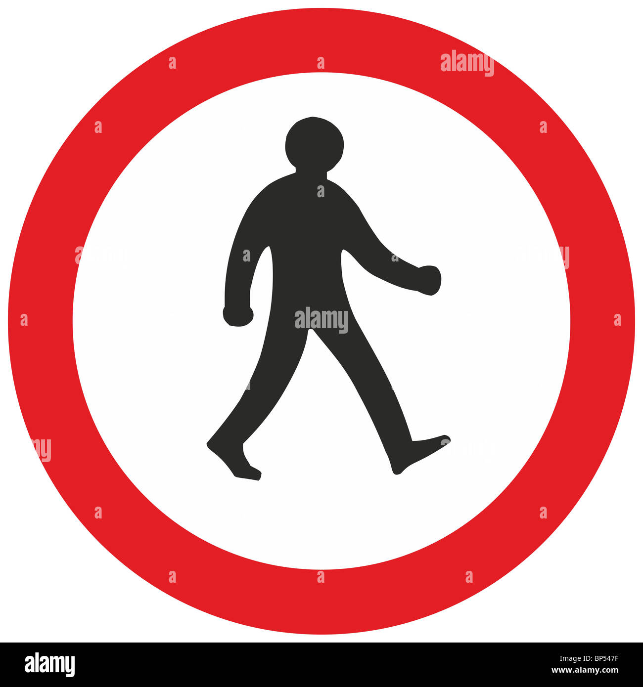 uk road sign pedestrians banned walking walkers pedestrian ped peds