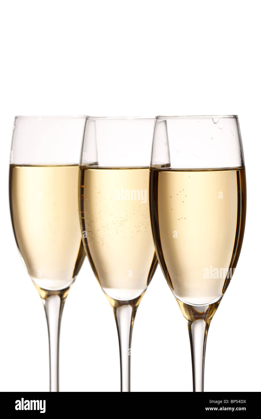 flutes of champagne Stock Photo Alamy