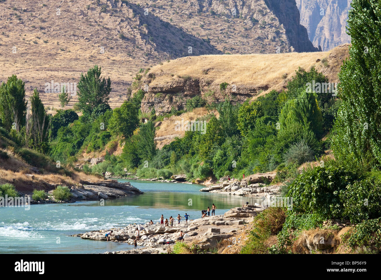 Scenery near Dohuk, Kurdistan, Iraq Stock Photo