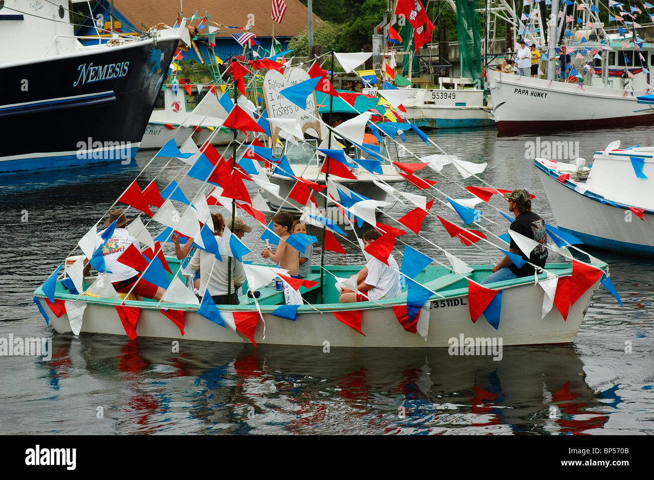 annual Blessing of The Fleet at Bayou La Batre Alabama