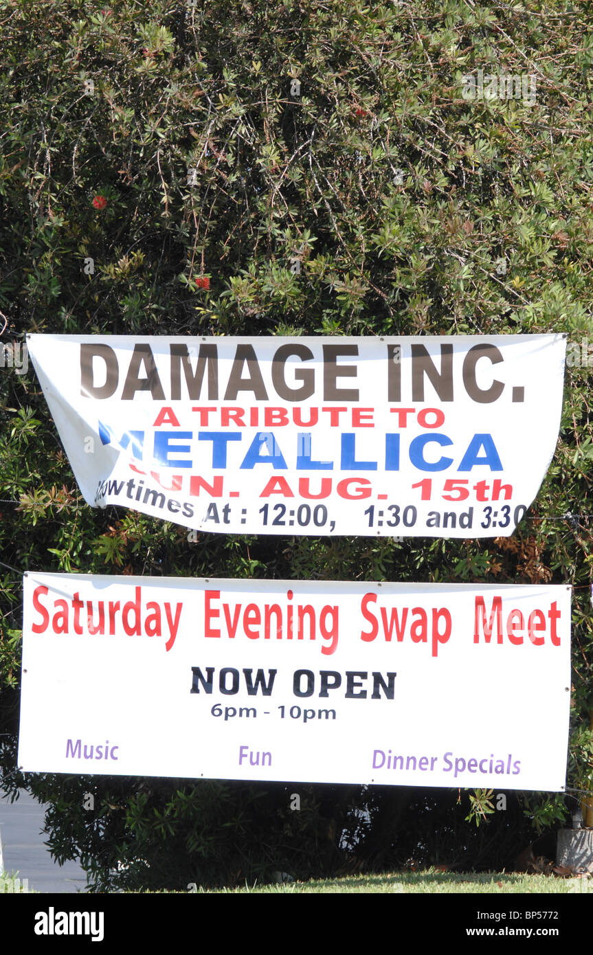 Damage Inc Tribute to Metallica Stock Photo